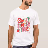 Sweet Summer Time Coquette Strawberry Retro Strand