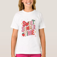 Sweet Summer Time Coquette Strawberry Retro Strand