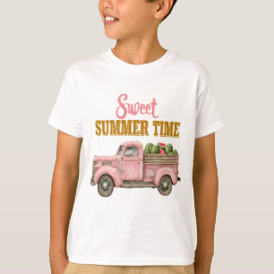 Sweet Summer Time - Retro Beach Style Design T-Shirt