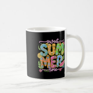 Sweet Summer Time Retro Sweet Summer Time Girl Wom Kaffeetasse