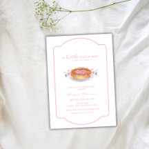 Sweet Süsse Pie Raspberry Blume Baby Dusche