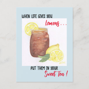 Sweet Tea Postkarte