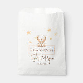 Sweet Teddy Bear Baby Shower Geschenktütchen