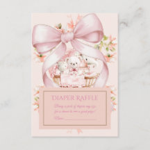 Sweet Teddy Bear Nursery Floral Insert