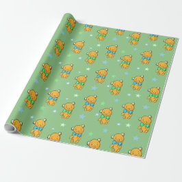 Sweet Teddy Bear Teddy Bear Baby Dusche Geschenkpapier