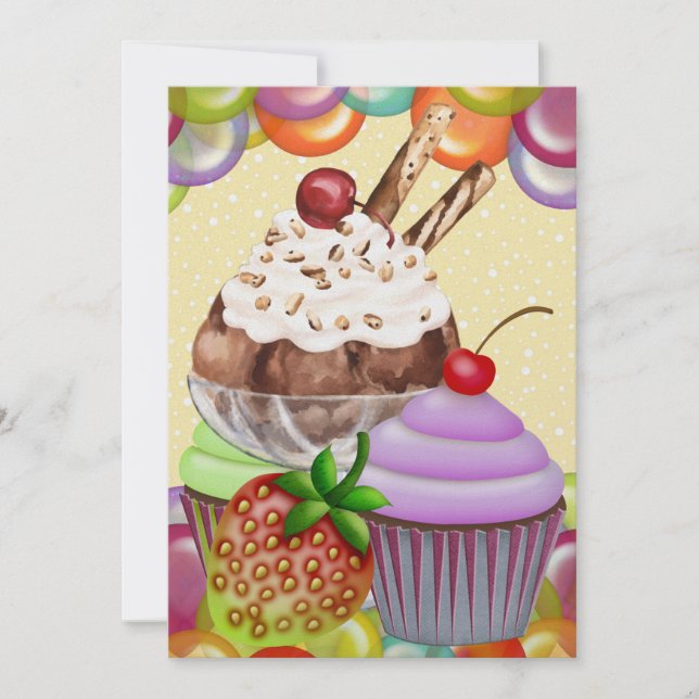 Sweet Temptations - SRF Einladung (Vorderseite)