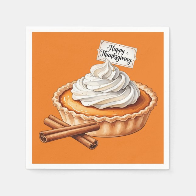 Sweet Thanks Thanksgiving Serviette (Vorderseite)