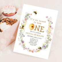 Sweet to Bee One Cute Honey Girl First Birthday