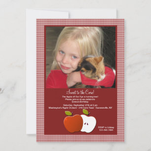 Sweet to the Core Foto Einladung