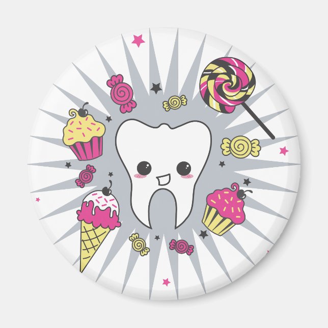 Sweet Tooth Magnet (Vorne)