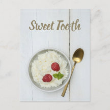 Sweet Tooth Reis Pudding mit Himbeeren Nachtisch