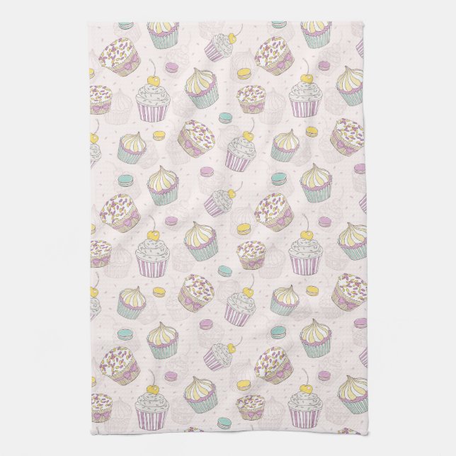 Sweet Treats Kitchen Towel Geschirrtuch (Vertikal)