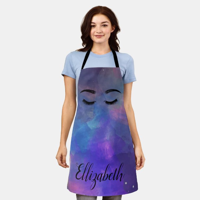 Sweet Trendy Galaxy Schürze (Getragen)