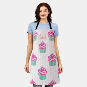 Sweet Trendy Pink Cup Cakes Schürze
