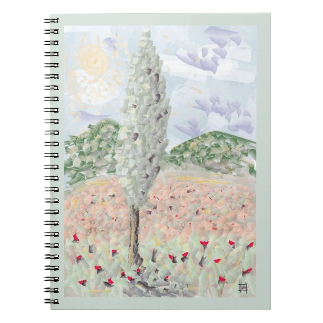 SWEET TUSCANY - Carnet photo Spiral (Devant)