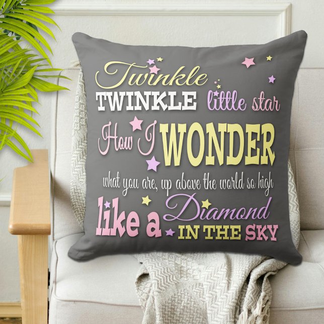 Sweet Twinkle Star Baby Kinderzimmer Kissen (Von Creator hochgeladen)