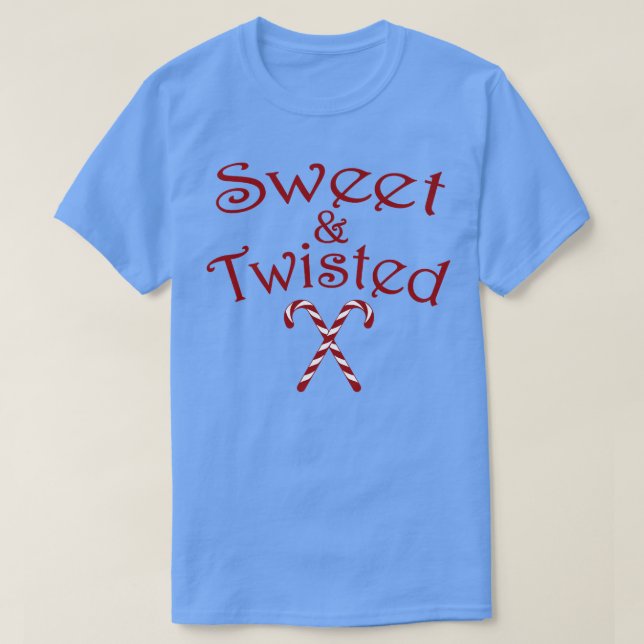 Sweet & Twisted Candy Canes 132 T-Shirt (Design vorne)