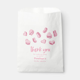 Sweet Valentine Pink Hearts Brautparty Geschenktütchen