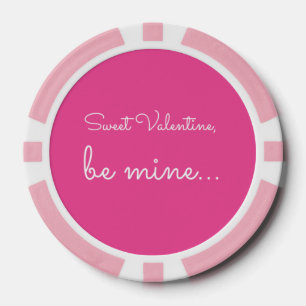 Sweet Valentine Poker Chips