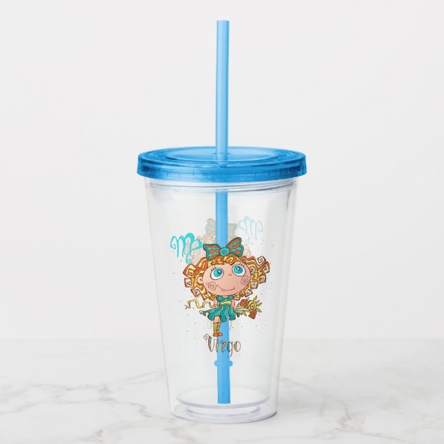 Sweet Virgo Child Acryltrinkbecher (Vorderseite)