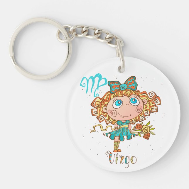 Sweet Virgo Child Schlüsselanhänger (Vorderseite)