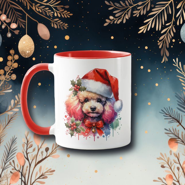 Sweet Watercolor Poodle Personalisiert Tasse (Von Creator hochgeladen)