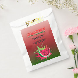 Sweet Watermelon Baby Dusche Geschenktütchen