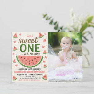 Sweet Watermelon Einladung zum Geburtstag