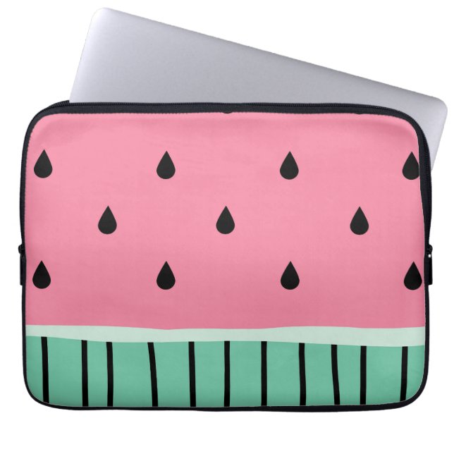 Sweet Watermelon Laptopschutzhülle (Vorderseite)