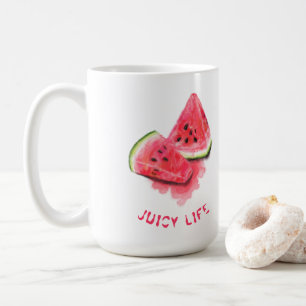 Sweet Watermelon-Tasse - Benutzerdefinierter Text Kaffeetasse