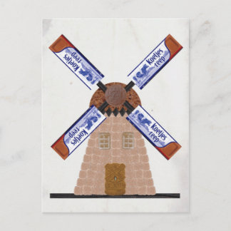 Sweet Windmill Postkarte