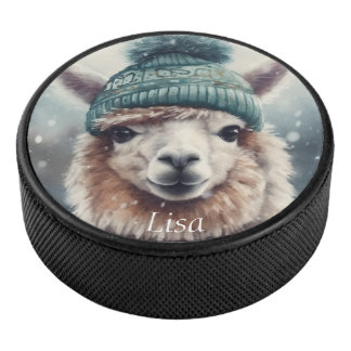 Sweet Winter Alpaca, Brauch Eishockey Puck