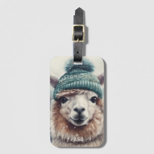 Sweet Winter Alpaca, Brauch Gepäckanhänger