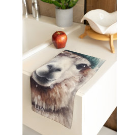 Sweet Winter Alpaca, Brauch Geschirrtuch