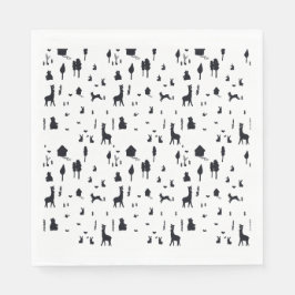 Sweet winter serviette