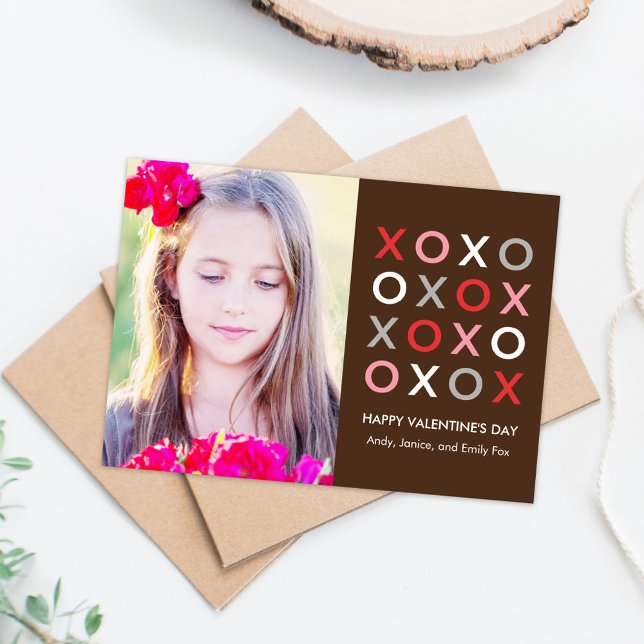 Sweet XOXO Valentine's Day Cartes photos (Créateur téléchargé)