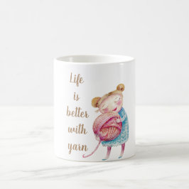 Sweet Yarn Lover Kaffeetasse
