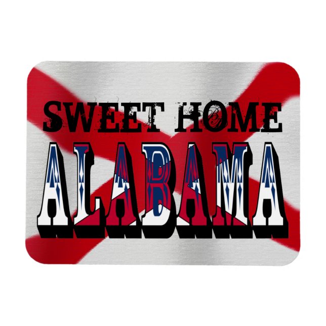 Sweet Zuhause Alabama Flexible Magnet (Horizontal)