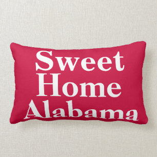 Sweet Zuhause Alabama Throw Kissen