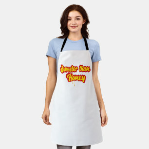 Sweeter Than Honey Funny Bakers Küche Schürze