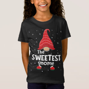 Sweetest Gnome Familie passt Weihnachten Funny Paj T-Shirt