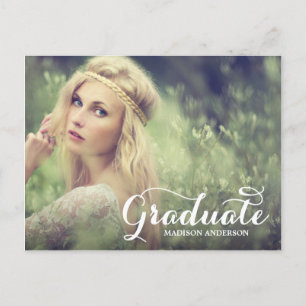 Sweetest Grad   Abschluss Postkarte Einladung