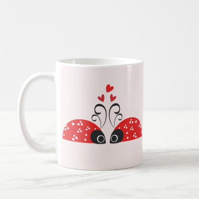 Sweetest Liebe Bug Kaffeetasse (Links)