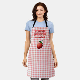 Sweetest Red Strawberry Schürze