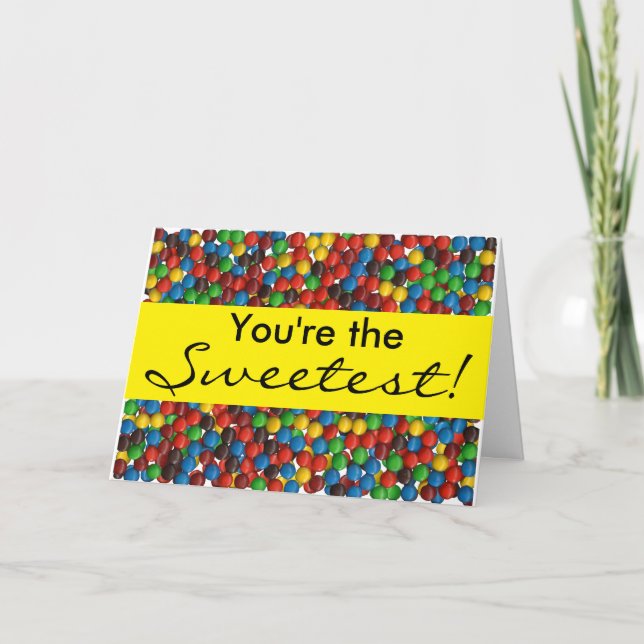 Sweetest Valentines Card Feiertagskarte (Vorderseite)