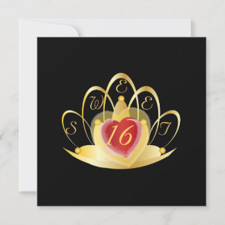 Sweetheart 16 . Geburtstag Invitation-Cust. Einladung