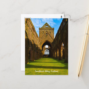Sweetheart Abbey, Schottland Postkarte
