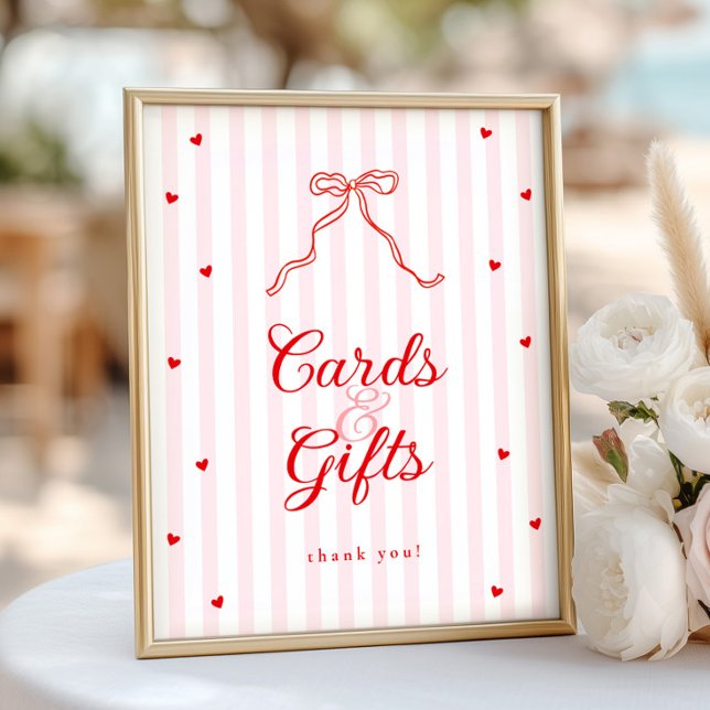 Sweetheart Baby Shower Cards & Gifts Sign Poster (Von Creator hochgeladen)