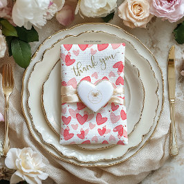 Sweetheart Baby Shower Valentine  Serviette
