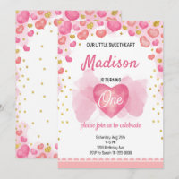 Sweetheart Birthday Einladung